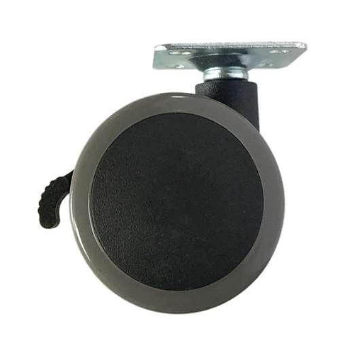 2" Caster Wheel 55 Lbs - Nylon - PVC - Top Plate Mount