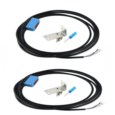 2-Pack BGX-35N Background-Suppressing Photoelectric Switch Diffuse Sensor With 10-450 Mm Adjustable Range 12-24 VDC NPN Output 2 M Cable
