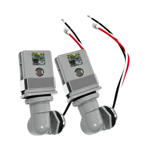 2 Pack Dimmable Sensor Photoelectric Switches For Outdoor Lights Waterproof Dusk To Dawn Auto On Off 120V AC 1000W Photocell