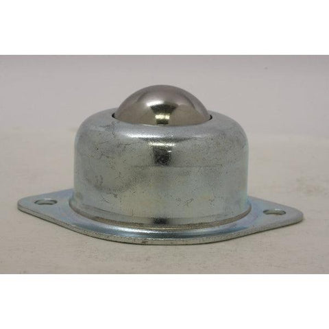 10-Pack Flange 2 Holes Ball Transfer Unit 1" Mounted Surface Bearings