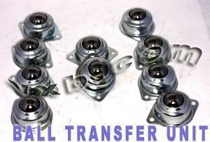 2 Holes Flange Ball Transfer Unit 10-Pack Mounted Surface Bearings