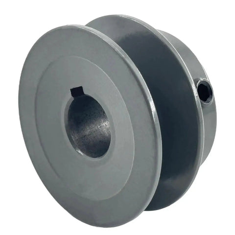 2 Inch Outside Diameter V Belt Pulley With 5/8 Inch Bore For A 3L And 4L Belts Cast Iron Motor Pulley 1 Groove