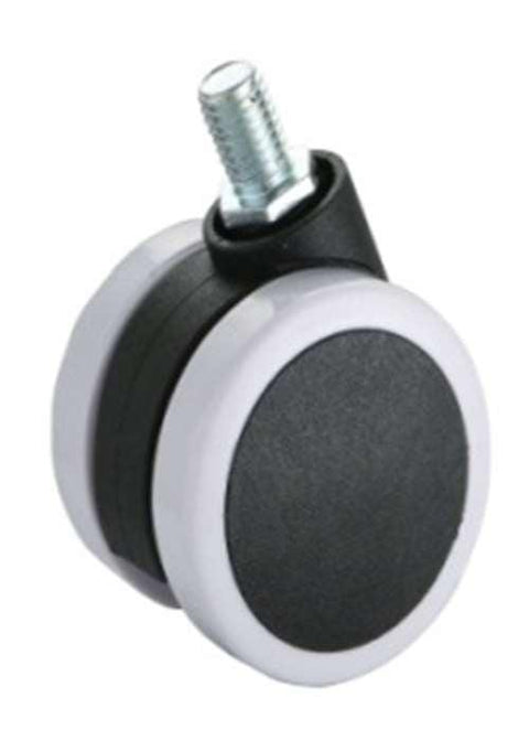 2" Inch Caster Wheel 55 pounds Swivel and Upper Brake Nylon and Polyvinyl Chloride - VXB Ball Bearings