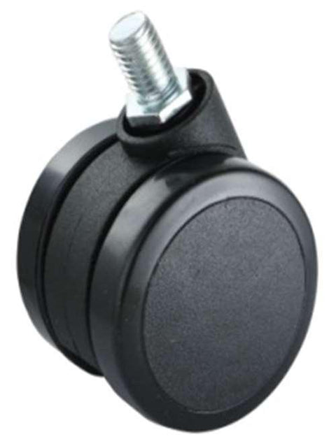 2" Inch Caster Wheel 55 pounds Swivel and Upper Brake Nylon and Polyvinyl Chloride - VXB Ball Bearings