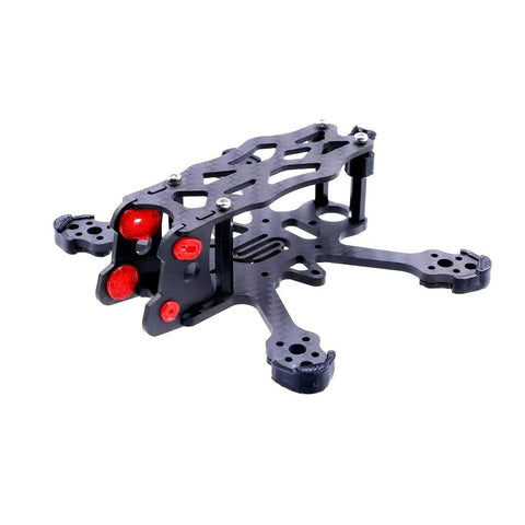 2 Inch FPV Drone Frame Kit For Freestyle Flying With 95mm Wheelbase, Built From 3K Carbon Fiber, Compatible With DJI O4 Air Unit