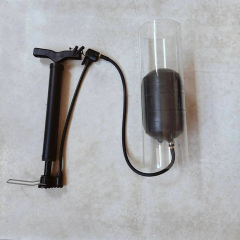 2 Inch Inflatable Pipe Test Plug With Extended Air Pipe For Plumbing And Sewer Testing, Natural Rubber Balloon Seal Plug