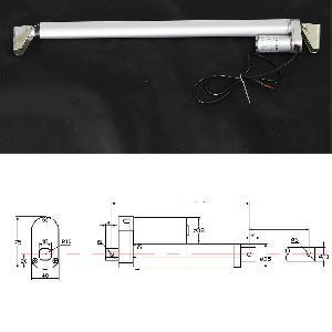 2 Inch Stroke 1000N 225 lbs DC 12 Volt Linear Actuator with Brackets - VXB Ball Bearings