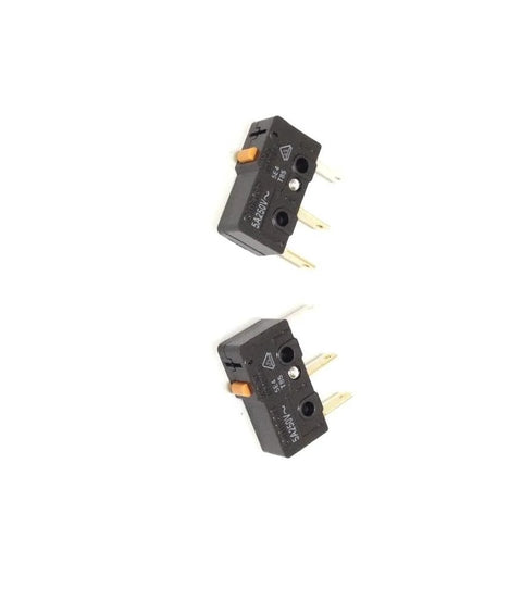 Two-pack pool valve actuator micro switch with orange actuator, for Pentair Compool CVA 24.