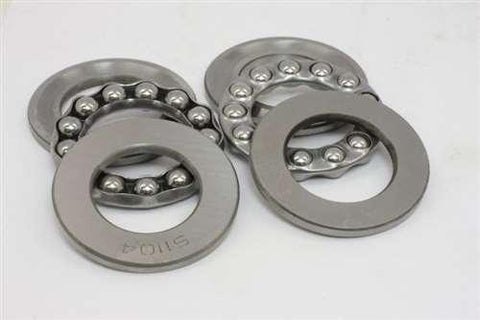 2 Thrust Bearing 5x11x4.5 Grooved Washers Miniature - VXB Ball Bearings