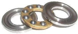 2-Pack 7x13mm Thrust Ball Bearings 7x13x4.5mm Miniature