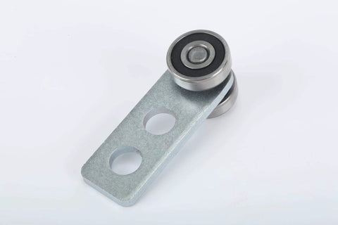 2 Wheel Trolley Assembly Rollers with Set Screw Clearance for 1-5/8 Inch & Taller Strut Channel, Heavy Duty Q235 Steel Bearing Trolley