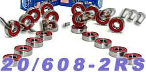 20 inline Skate, rollerblade hockey Bearing - VXB Ball Bearings