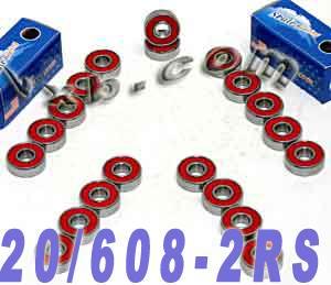 20 inline Skate, rollerblade hockey Bearing - VXB Ball Bearings