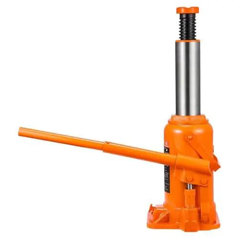 Heavy Duty 20 Ton Hydraulic Bottle Jack With 7.5 To 14 Inch Lift Range All Welded Construction Three Section Long Handle For Pickup Truck SUV Car RV And Industrial Auto Repair