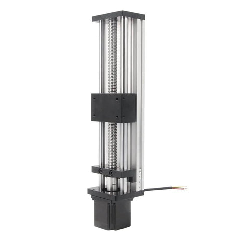 1PCS 200mm Length Effective Travel Dual Optical Axis Guide Ballscrew SFU1605 with NEMA23 Stepper Motor for CNC Router Parts