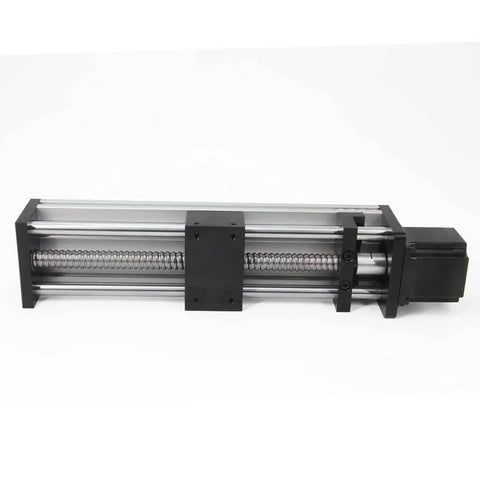 1PCS 200mm Length Effective Travel Dual Optical Axis Guide Ballscrew SFU1605 with NEMA23 Stepper Motor for DIY CNC Router