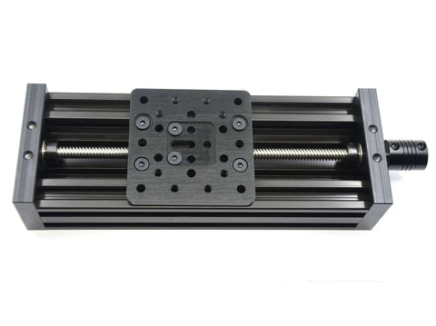 Top view of 200mm 4080U Screw Slide Table Linear Actuator Kit Linear Module for 3D Printer DIY CNC Router X Y Z Axis