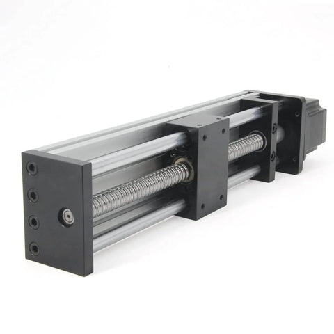 1PCS 200mm Length Effective Travel Dual Optical Axis Guide Ballscrew SFU1605 with NEMA23 Stepper Motor for CNC Router Parts