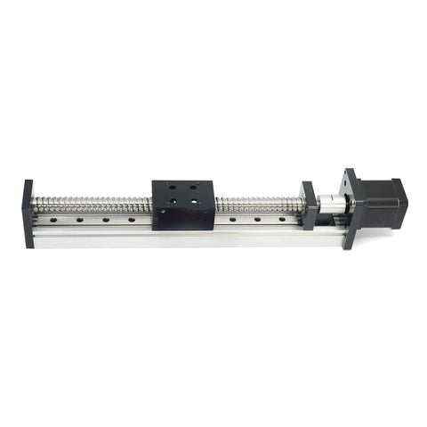 200mm Travel Linear Stage Actuator with SFU1605 Ball Screw, NEMA17 Stepper Motor, Square Linear Rails for CNC X Y Z Axis