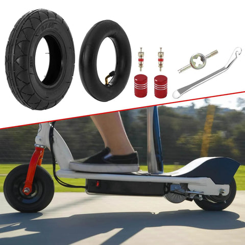 200x50 (8" x 2") tires and inner tube for razor crazy cart xl dlx shift go cart kart dune buggy espark e200 scooter kit