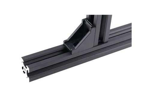 2020 Corner Bracket Black Aluminum for Extrusion Profile V-Slot