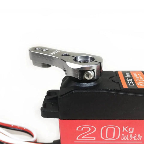 Close-up view of DS3218MG 20KG Digital Servo High Torque Full Metal Gear Waterproof for RC Model DIY, with control angle 270°