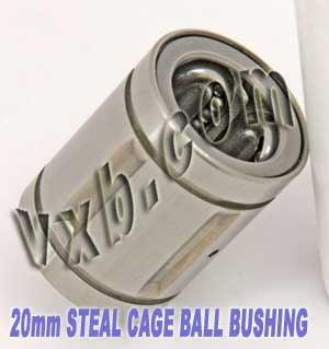 20mm Ball Bushing SDM20GA Steel Retainer Linear Motion Bearing