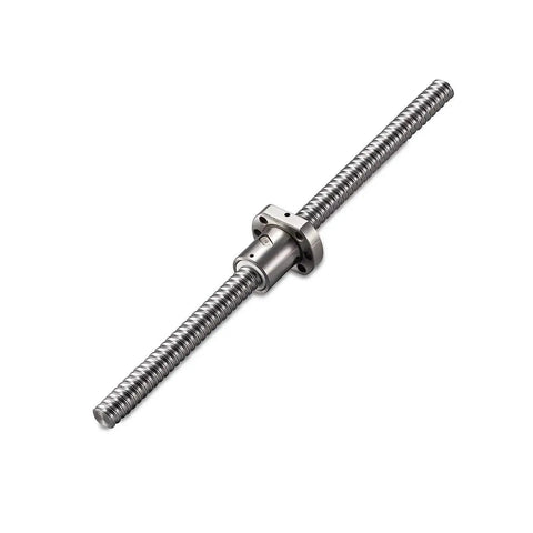 20mm Ball Screw SFU2005 Anti Backlash With 5mm Lead For Linear Motion 300mm Length 11.81 Inch Metal Nut No End Processing