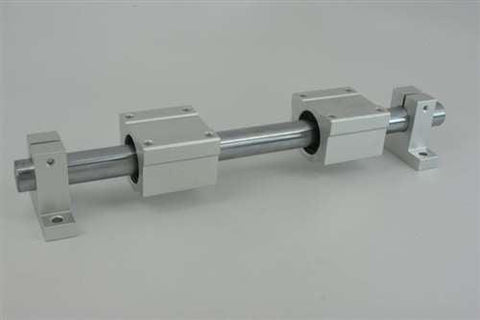 20mm Linear Shaft 55 2 Slide Units 2 Shaft Supports Linear Motion - VXB Ball Bearings