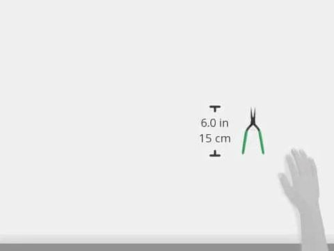 Micro Yatko Tapered Tip Precision Tool For Bead Processing And Small Object Grabbing And Bending 5.9 Inches 150 Mm spring loaded