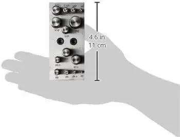 Go To 14 Piece Disc Cutter Set With Round Punch Sizes From 7/64 To 5/8 Inch shown in hand for scale