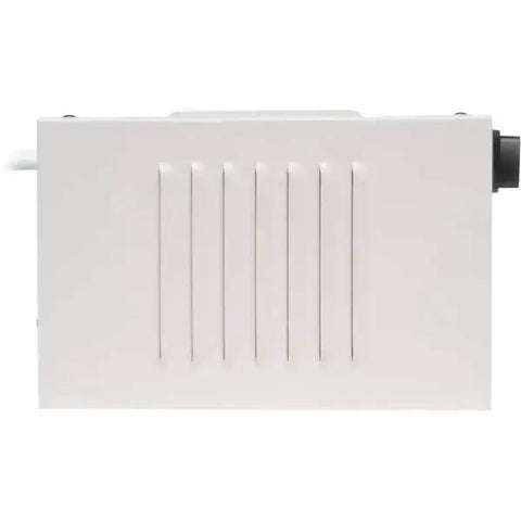 Side view of Isolation Transformer 250W With Faraday Shield And Surge Protection 120V 2 Outlets 6 Foot Cord Medical Grade
