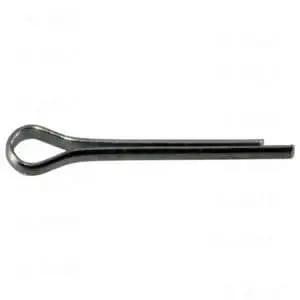 One Sixteenth By One Half Inch Steel Cotter Pins Pack Of 100 Zinc Plated Spring Steel Fasteners For Auto, Machinery, Farm And Home DIY Projects