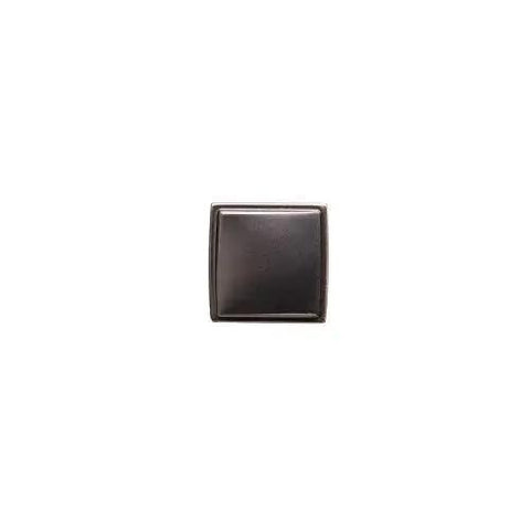 Bridges Collection Oil Rubbed Bronze Cabinet Knob One And One Quarter Inch Square For Kitchen Cabinets And Cupboards 1 Pack