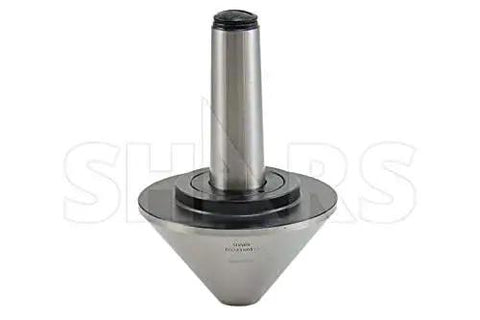 Bull Nose Live Center For Lathe Hollow Turning 75 Degree Morse Taper 5 With 1600 RPM Max 1760 Lbs Load Capacity 202-3433 R Shars