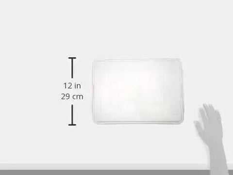 Clear 13 By 18 Inch Sheet Pan Cover Reusable Dishwasher Safe Fits Most Full Or Half Size Aluminum Pans Protects Food During Transport Or Storage