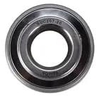Front view of a 1-1/4 Inch Stainless Steel Insert Bearing With Set Screw Locking, SUC207-20 shown, 440C stainless steel construction