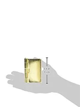 Expandable Door Hinges For Handicap Access HealthSmart Brass Finish Expands Doorways By 2 Inches For Wheelchairs Walkers And Rollators Easy Install Using Existing Screws 2 Hinges in hand showing size.
