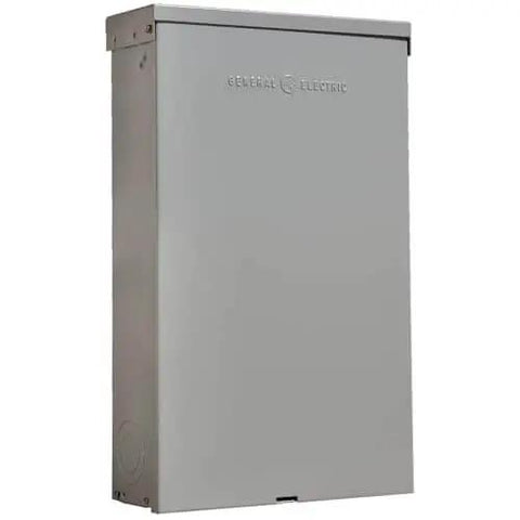 Side view of 125A Main Breaker Outdoor Load Center 120/240V AC, 12-Space 24-Circuit Surface Mount Panel, NEMA 3R Copper Bus