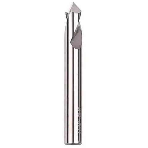 Center Drill Bit Set For Aluminum With 2 Flute HRC60 Centering Drill Bits For Precise Pilot Holes And 90 Degree Chamfer Countersink