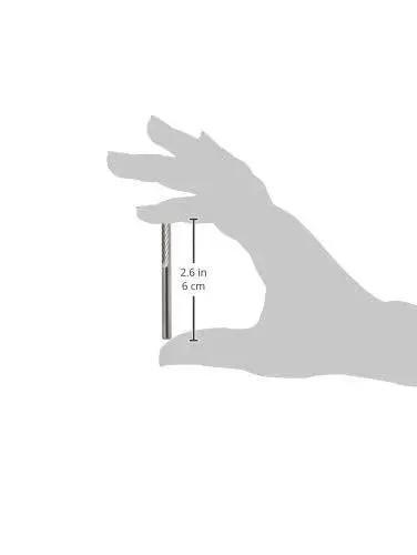 Hand holding Heavy Duty Tungsten Carbide Cutter Bit for Rotary Tools Perfect For Aggressive Shaping Smoothing And Grinding Hard Metals