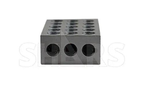 Ultra Precision 123 Block Set With 4 Pairs 2 X 1 X 3 Inch Hardened Steel Precision Blocks 23 Holes Tolerance.0002 Inches