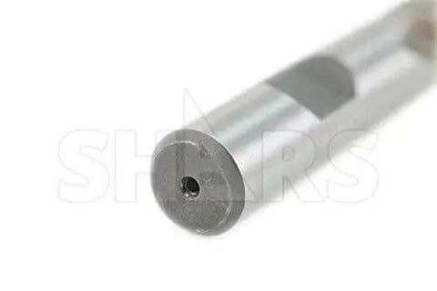 Side view of a Five Piece 3/8 Inch HSS End Mill Set With 4 Flutes Center Cut And Single End Right Hand Cut 3/4 Inch Flute Length 2 1/2 Inch