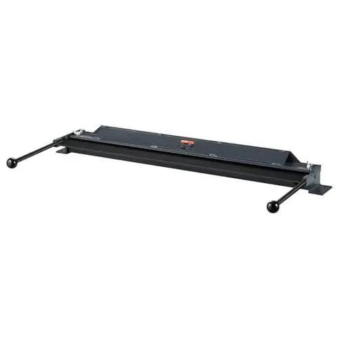 Box And Pan Brake 36 Inch Portable Sheet Metal Bender for 0 to 130 Degree Bends, supports 20 Gauge Low Carbon Steel and 14 Gauge Aluminum