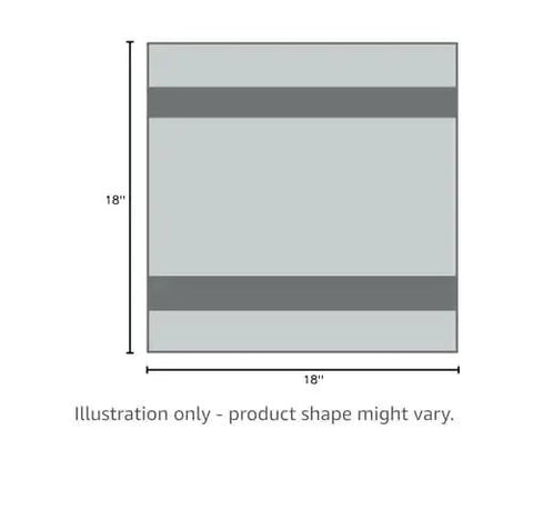 Illustration of Recycled White Terry Cloth Rags 10 Lb Box High Absorbency Shop Towels, 18x18 inches, for versatile cleaning.