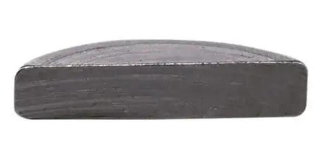 Woodruff Key Flywheel 92038-001 Go-To Replacement For Bayou Lakota ATV And Ninja Street Machines 300 500 Series OEM 2038-001 Key Fits KLF185 220 250 300 Models, close-up view showing metallic material and curved shape