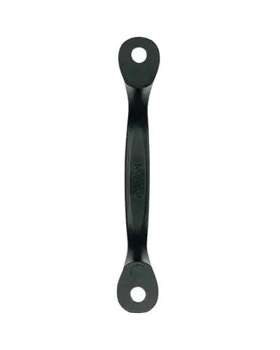Oil Rubbed Black Utility Tray Pulls 10 Pack With Screws Durable Die Cast Hardware Front View