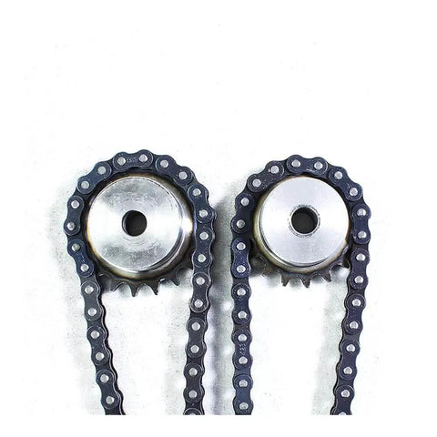 06B Industrial Motor Roller Conveyor Transmission Chain Sprocket Gear 22 Teeth Sprocket Carbon Steel Close-Up