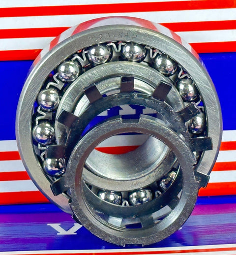 2207K+H Tapered Self Aligning Ball Bearing - Adapter Sleeve 30x72x23mm