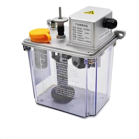 220V Electric Intermittent Lubrication Pump For CNC Machine Tools Lathe And Milling Machines Automatic Lubricator Oil Pump